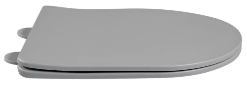 WC tető, Sapho Paco slim, soft-close wc ülőke matt szürke PCS1012GR