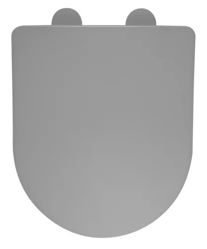 WC tető, Sapho Paco slim, soft-close wc ülőke matt szürke PCS1012GR