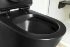 WC, Sapho Paco rimless, fali wc, fekete PZ1012WRB