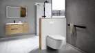 WC, Sapho Veen fali wc integrált bidé funkcióval 37x59,3cm VE421