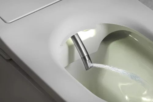 WC, Sapho Veen fali wc integrált bidé funkcióval 37x59,3cm VE421