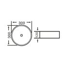 Mosdó, Sapho Nimis kerámia mosdó 30 cm AR489