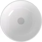 Mosdó, Sapho Banera Round öntött márvány mosdó 39 cm, fehér 14337