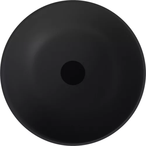 Mosdó, Sapho Banera Round öntött márvány mosdó 39 cm, matt antracit 14337.51