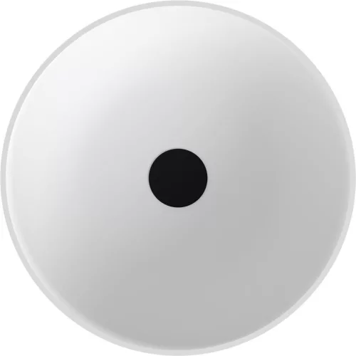 Mosdó, Sapho Banera Round öntött márvány mosdó 39 cm, matt fehér 14337MAT
