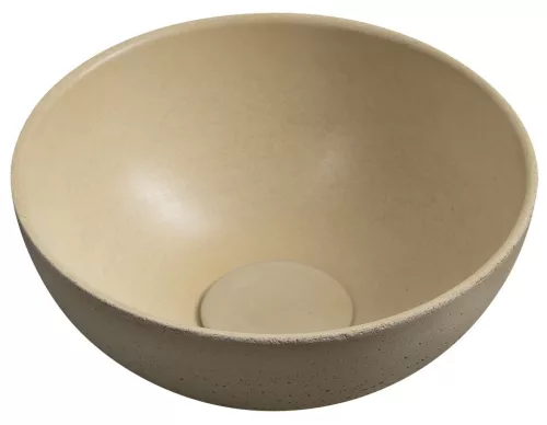 Mosdó, Sapho Minor beton mosdó 26 cm, sárga MR26022