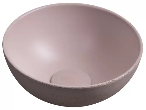 Mosdó, Sapho Minor beton mosdó 26 cm, rózsaszín MR26021