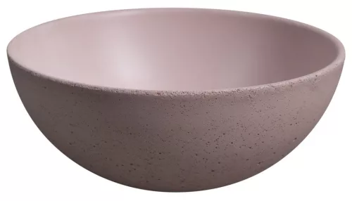 Mosdó, Sapho Minor beton mosdó 26 cm, rózsaszín MR26021