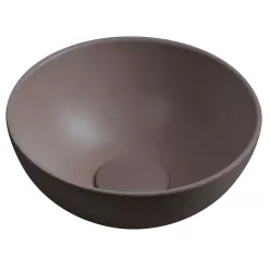   Mosdó, Sapho Minor beton mosdó 26 cm, sötét barna MR26015
