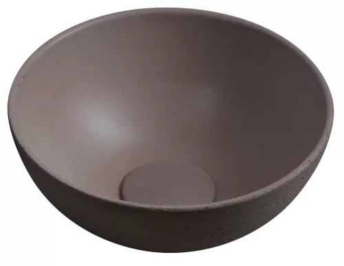 Mosdó, Sapho Minor beton mosdó 26 cm, sötét barna MR26015