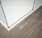 Vízvető küszöb, Sapho Esca vízvető küszöb, 1200 mm, matt arany ES7446