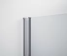 Fali profil polc rögzítővel, Sapho Esca fali profil, 2100 mm, króm ES8210