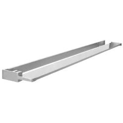   Polc, Sapho walk-in falra szerelhető zuhanypolc törölközőtartóval, 60-140 cm, króm EG1410