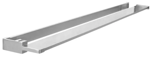 Polc, Sapho walk-in falra szerelhető zuhanypolc törölközőtartóval, 60-140 cm, króm EG1410