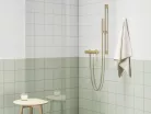Zuhany gégecső, Ravak zuhany gégecső 150 cm, műanyag 913.60GLB Gold Brushed X07P1245
