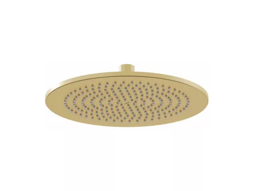 Trópusi zuhany, Ravak esőztető zuhanyfej köralakú, 250 mm 980.60GLB, Gold Brushed X07P1238