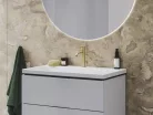 Mosdó csaptelep, Ravak Espirit álló mosdó csaptelep 190 mm ES 012.60GLB, Gold Brushed X070597