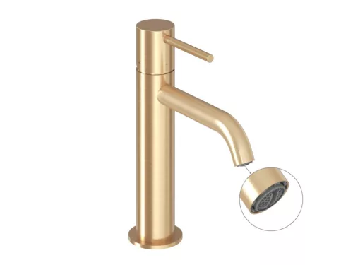 Mosdó csaptelep, Ravak Espirit mosdó csaptelep BeCool 190 mm ES 012.61GLB, Gold Brushed X070617