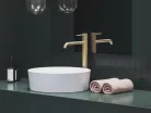 Mosdó csaptelep, Ravak Espirit mosdó csaptelep BeCool 340 mm ES 015.61GLB, Gold Brushed X070561