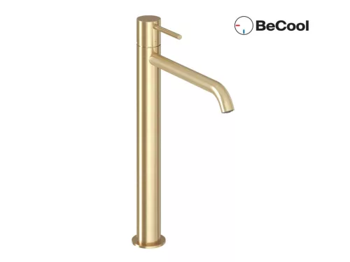 Mosdó csaptelep, Ravak Espirit mosdó csaptelep BeCool 340 mm ES 015.61GLB, Gold Brushed X070561