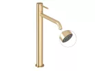 Mosdó csaptelep, Ravak Espirit mosdó csaptelep BeCool 340 mm ES 015.61GLB, Gold Brushed X070561