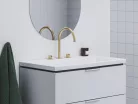 Mosdó csaptelep, Ravak Espirit 3 furatos 270 mm ES 018.60GLB, Gold Brushed X070599