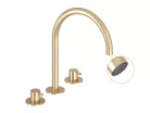 Mosdó csaptelep, Ravak Espirit 3 furatos 270 mm ES 018.60GLB, Gold Brushed X070599