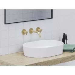   Falba süllyesztett csaptelep, Ravak Espirit mosdócsaptelep ES 019.60GLB.O1, Gold Brushed X070600