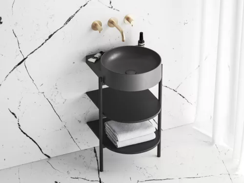 Falba süllyesztett csaptelep, Ravak Espirit mosdócsaptelep ES 019.60GLB.O1, Gold Brushed X070600