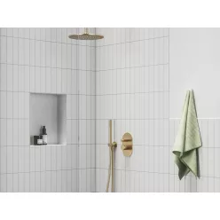   Falba süllyesztett csaptelep, Ravak Espirit automatikus kétutas, Gold Brushed X070608