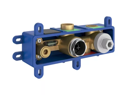 Falba süllyesztett csaptelep, Ravak Espirit szettel, kétutas, Gold Brushed X070611