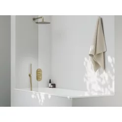   Falba süllyesztett csaptelep, Ravak Espirit  háromutas, Gold Brushed X070607