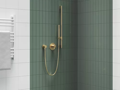 Falba süllyesztett csaptelep, Ravak Espirit egyutas, belső egységgel Gold Brushed X070609