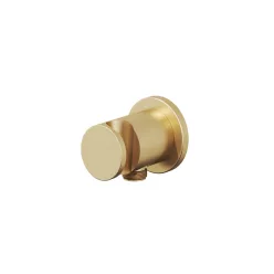   Zuhanytartó, Ravak Fali kiállás integrált zuhanyrózsa tartóval 706.60GLB, Gold Brushed X07P1244