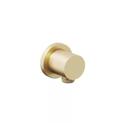   Fali zuhany csatlakozó, Ravak Fali zuhany csatlakozó 701.60GLB, Gold Brushed X07P1241