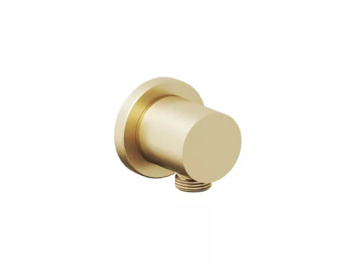 Fali zuhany csatlakozó, Ravak Fali zuhany csatlakozó 701.60GLB, Gold Brushed X07P1241