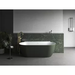   Kádtöltő csaptelep, Ravak Espirit padlón álló, szettel ES 080.60GLB.RB07G, Gold Brushed X070615