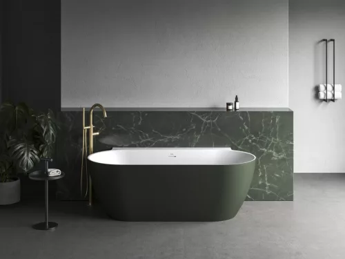 Kádtöltő csaptelep, Ravak Espirit padlón álló, szettel ES 080.60GLB.RB07G, Gold Brushed X070615