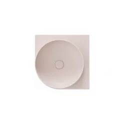   Mosdó, Ravak Yard 45 C kerámiamosdó Alabaster Pink, túlfolyó furat nélkül XJX0G045000