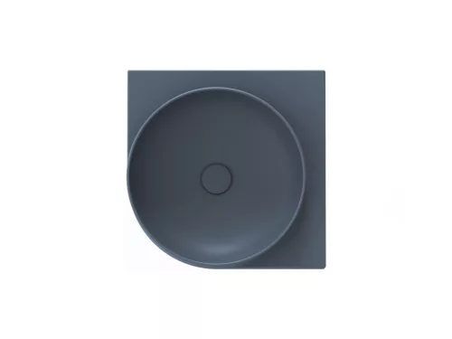 Mosdó, Ravak Yard 45 C kerámiamosdó Deepsea Blue, túlfolyó furat nélkül XJX07045000