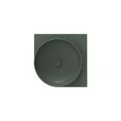   Mosdó, Ravak Yard 45 C kerámiamosdó Grey Green, túlfolyó furat nélkül XJX08045000