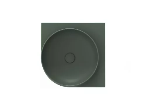 Mosdó, Ravak Yard 45 C kerámiamosdó Grey Green, túlfolyó furat nélkül XJX08045000