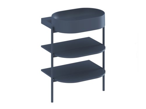 Alsó szekrény, Ravak CS Yard 60 fürdőszobai bútor, Deepsea Blue D800007005