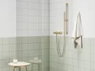 Zuhany csaptelep, Ravak Espirit fali, zuhanyszett nélkül ES 032.60GLB, Gold Brushed X070604