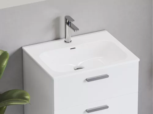 Mosdó, Ravak Chrome Slim 60 kerámiamosdó, fehér, furattal XJX01160008