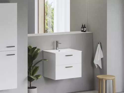 Mosdó, Ravak Chrome Slim 60 kerámiamosdó, fehér, furattal XJX01160008