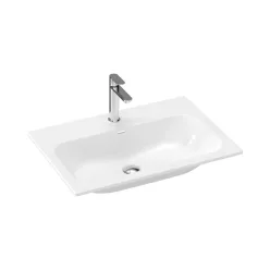   Mosdó, Ravak Chrome Slim 70 kerámiamosdó, fehér, furattal XJX01170002