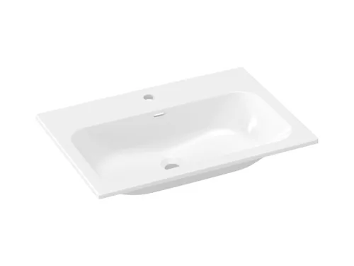 Mosdó, Ravak Chrome Slim 70 kerámiamosdó, fehér, furattal XJX01170002