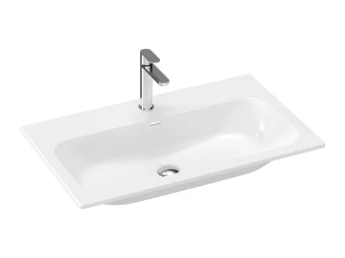 Mosdó, Ravak Chrome Slim 80 kerámiamosdó, fehér, furattal XJX01180002