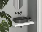 Mosdó, Ravak Ceramic Slim O 55 kerámiamosdó antracit XJX03155000